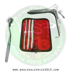  Hegar uterine dilator 3 pieces set, 7-8, 11-12, 15-16, pinwheel, grave large